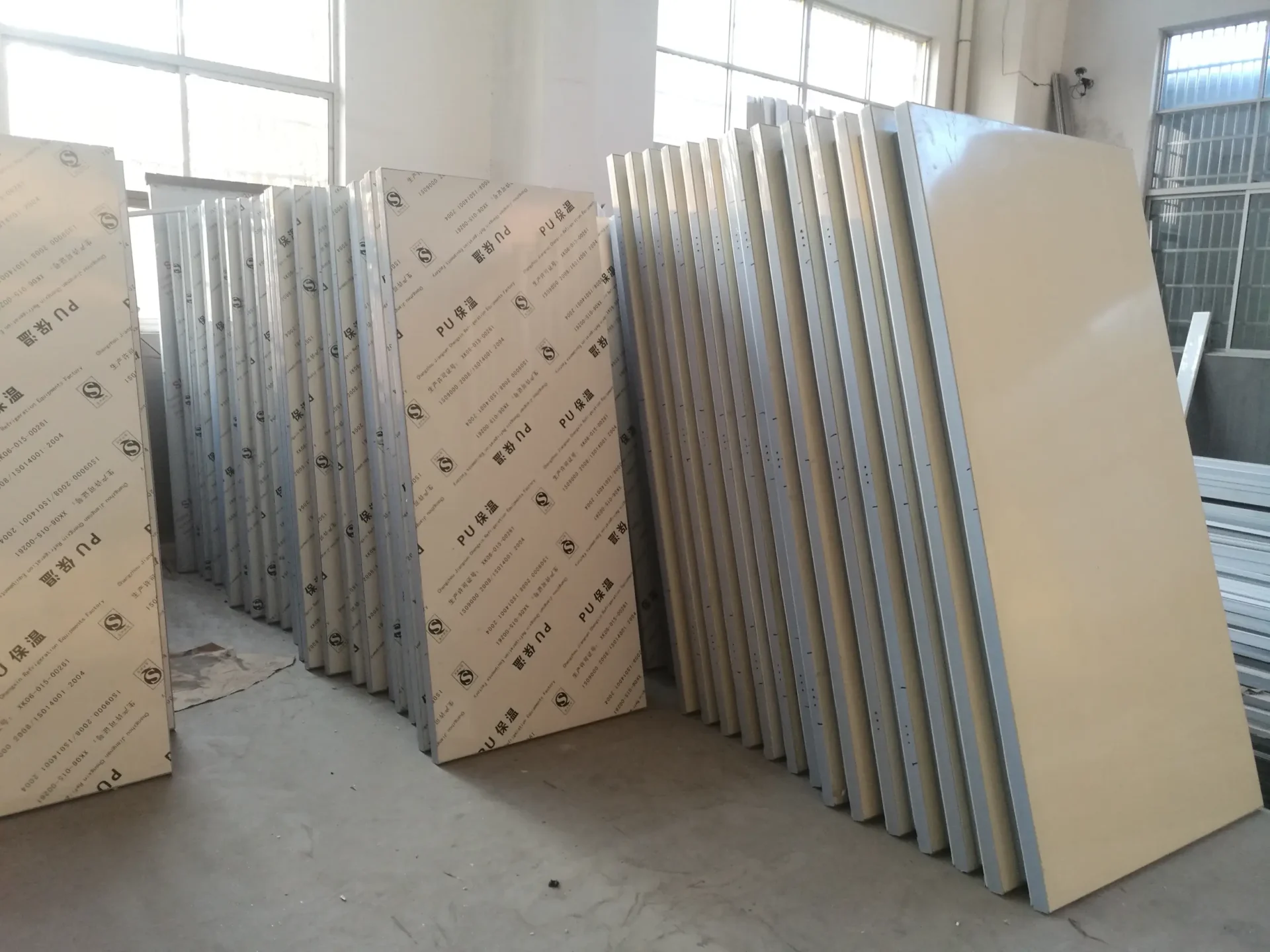 Half Buried Hinged Cold Room Door