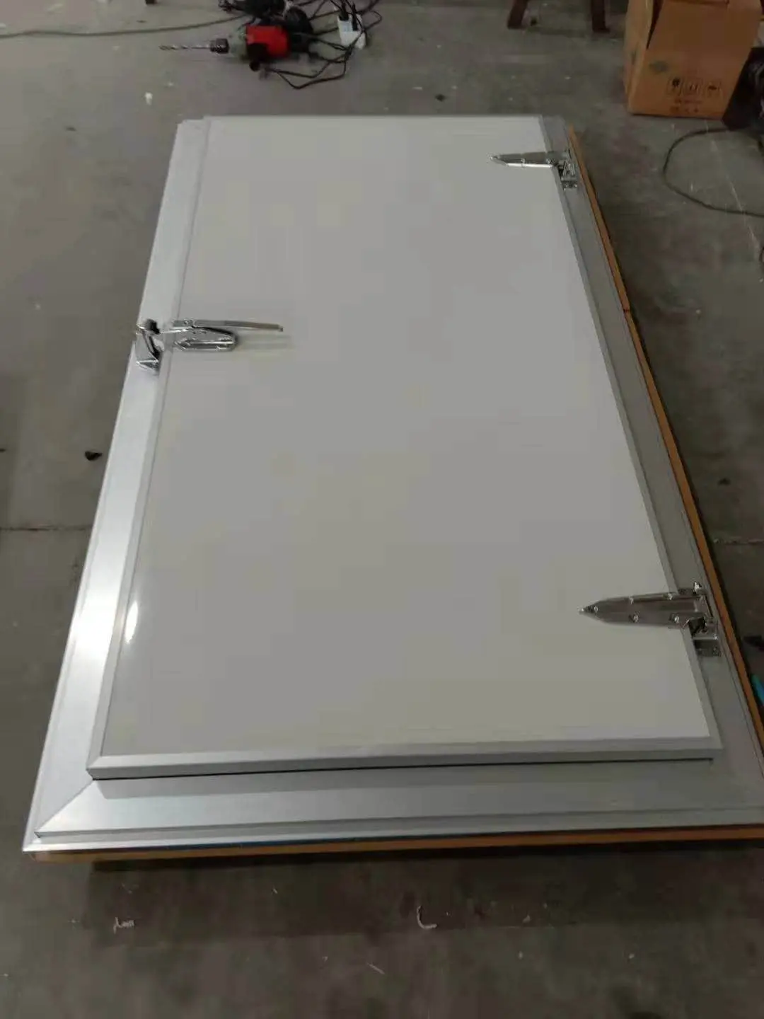Half Buried Hinged Door