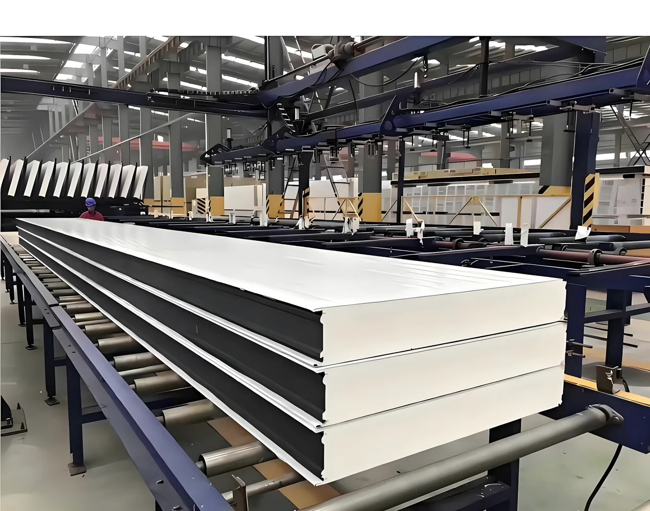 Insulated Panel Production for Walk In Freezer
