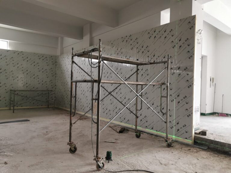 Insulated Panel Room Installation project installation