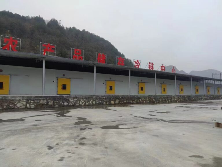 Agricultural Product Cold Chain Storage Center project installation