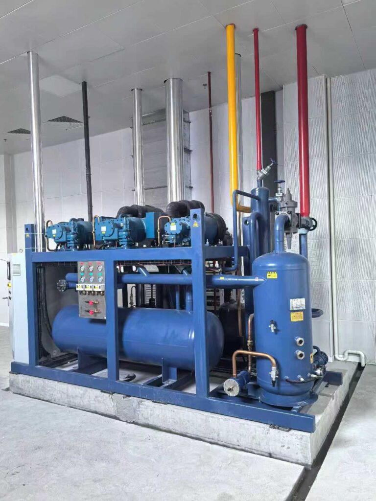 Central Refrigeration System for Multi-Room Cold Storage