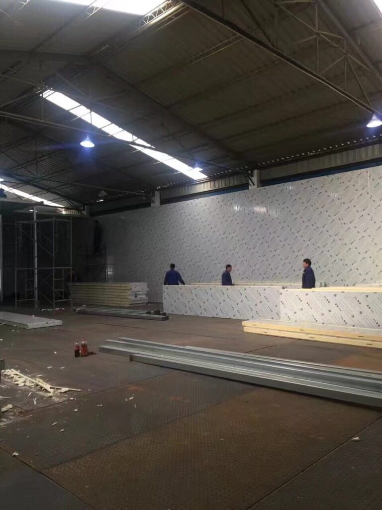 Large Cold Room Installation Inside an Existing Building