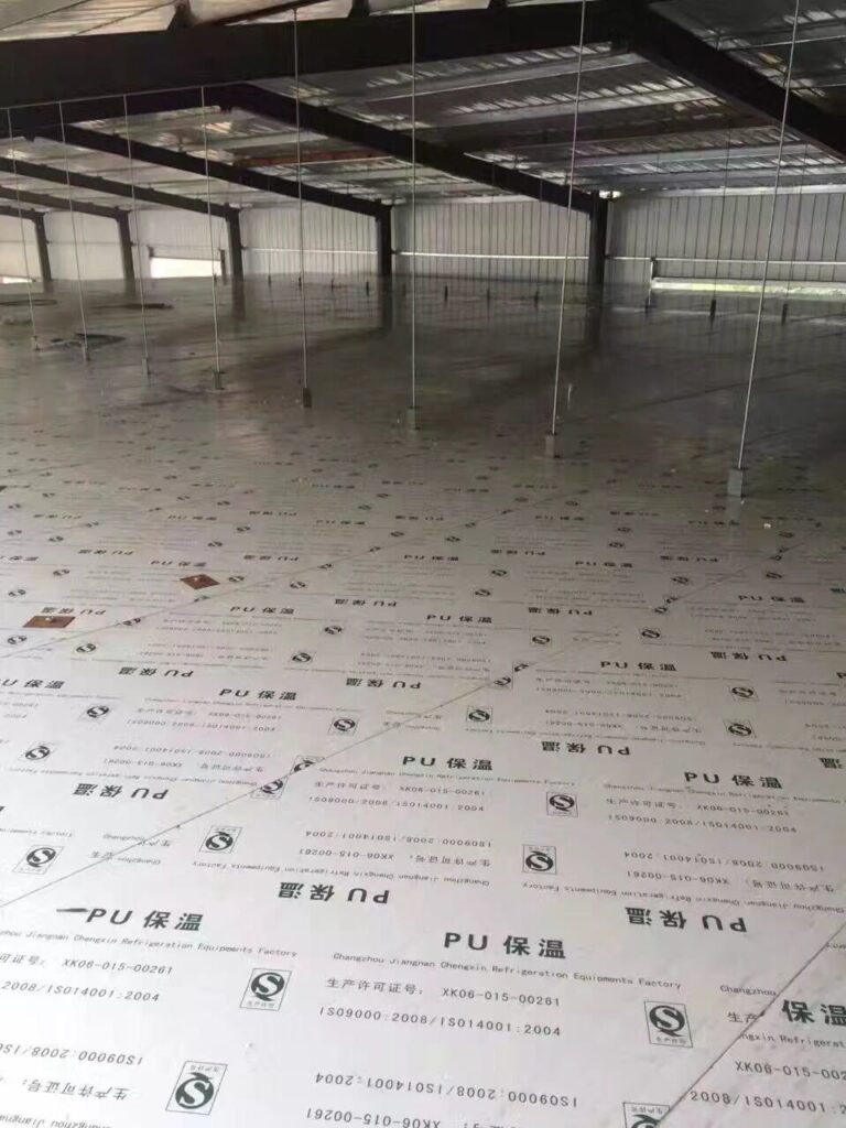 Large Cold Room Installation Inside an Existing Building