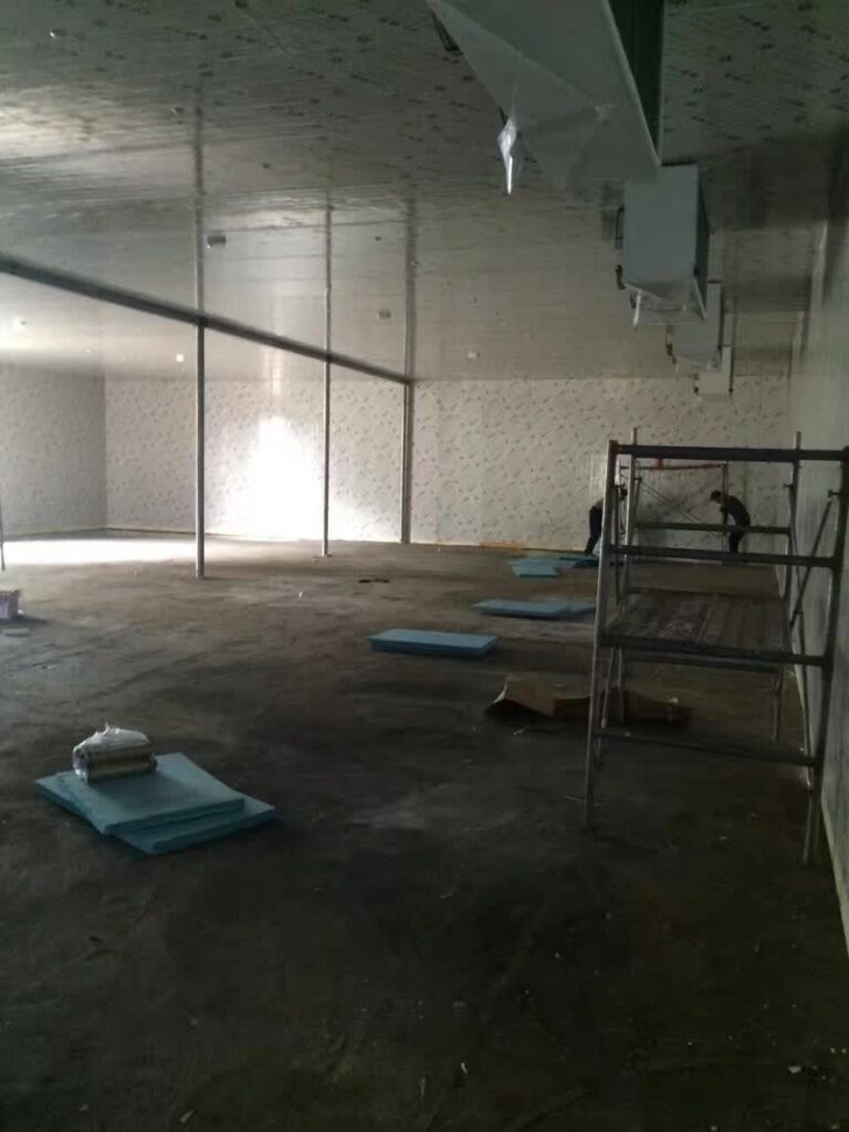 Large Cold Room Installation Inside an Existing Building
