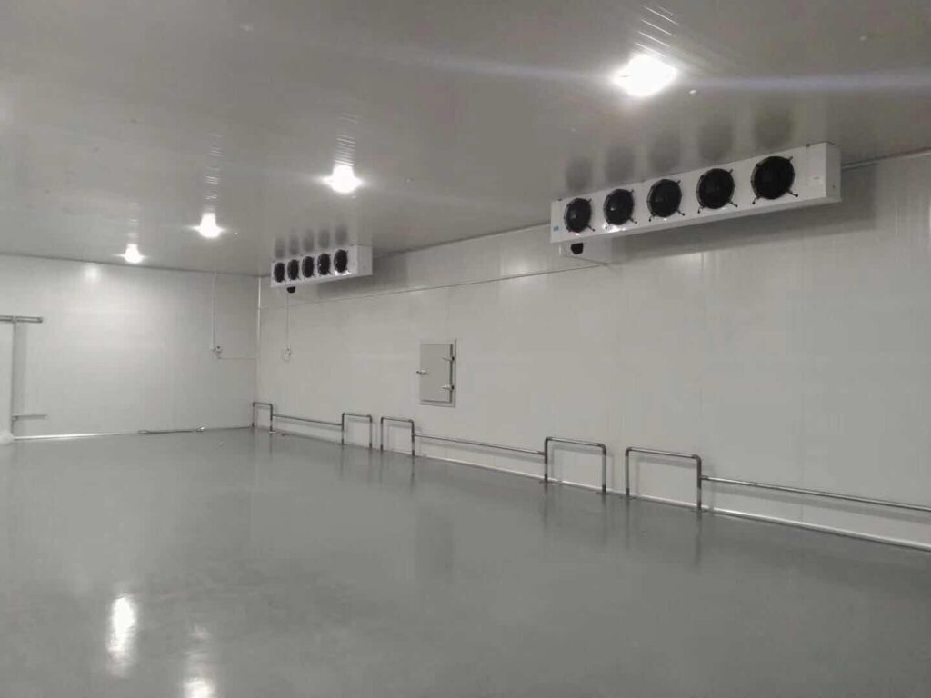 Large-Scale Refrigerated Warehouse with Central Refrigeration Plant