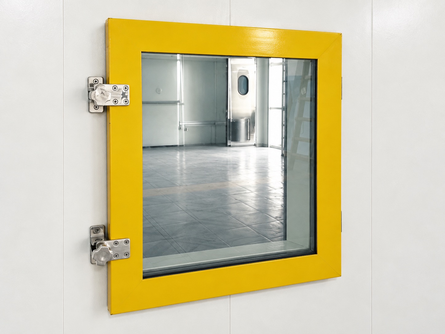 Observation hatch, latches and perimeter seal